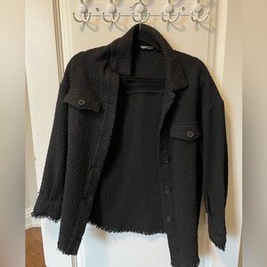 SHEIN Black Overshirt
